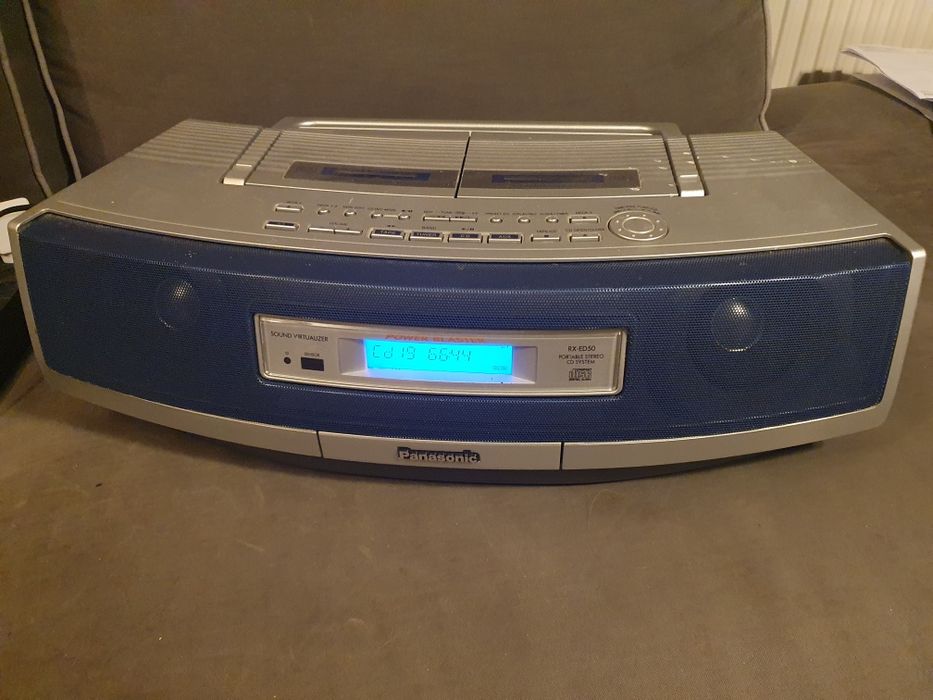 Potężny radiomagnetofon Panasonic RX  ED50. Wysyłka GRATIS