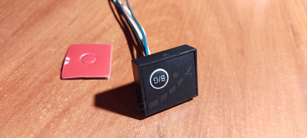 Кнопка YOTA RED ГБО4 Нова 5 дротів на виході