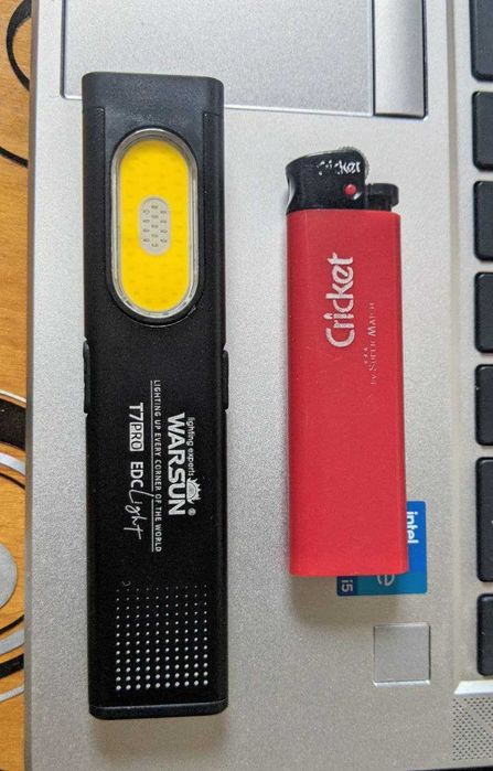 Ліхтарик наключник TrustFire minix 320lu червоне і біле світло