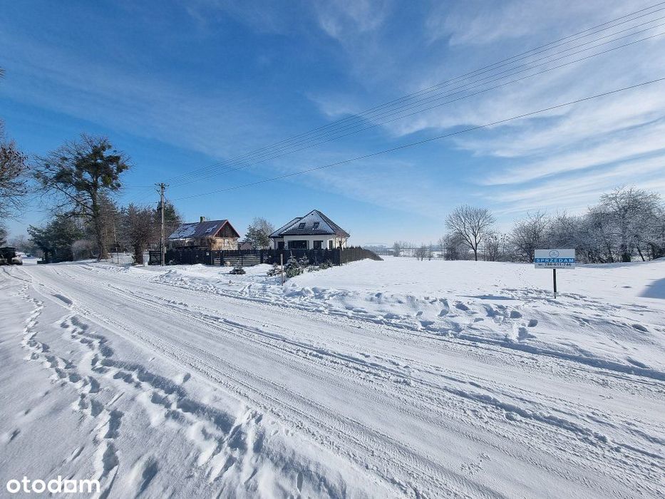 Działka budowlana 18ar| Ochoża| gmina Wierzbica