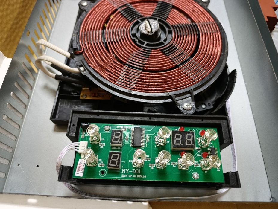 Варочная газовая+индукционная плита на запчасти