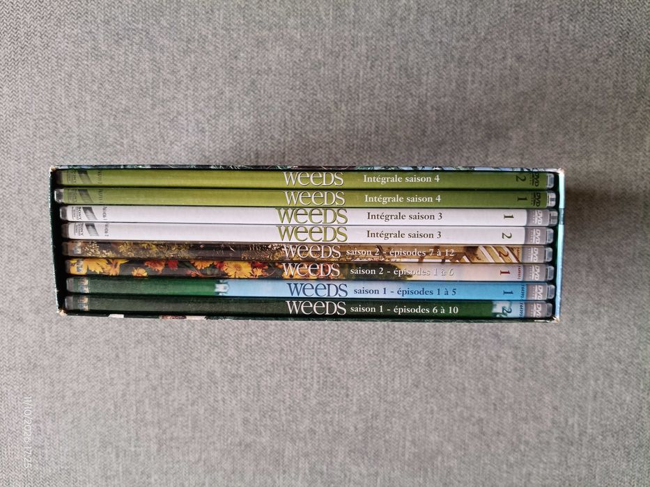 DVD série televisiva "WEEDS" temporada 1-4
