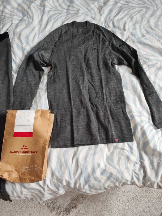 Męski komplet termoaktywny DANISH ENDURANCE z wełny merino - EXTREME