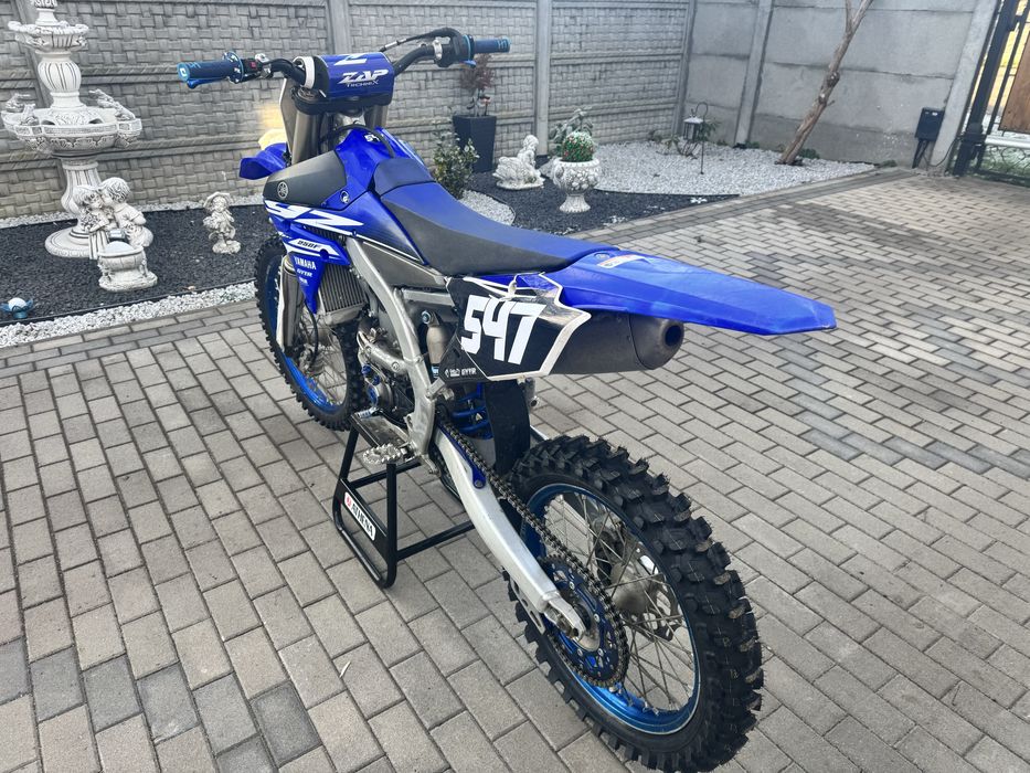 YAMAHA YZF 250 blue excel