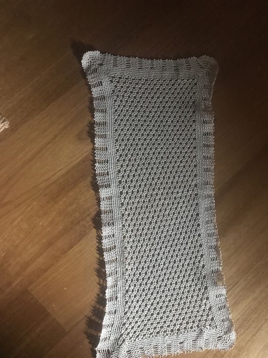 Panos em renda/naperons em crochet/linha fina
