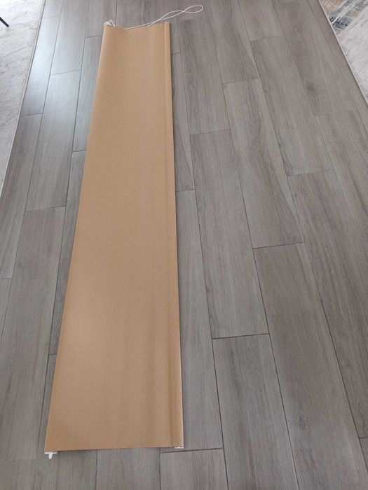 Vendo estores de rolo opaco amarelo escuro