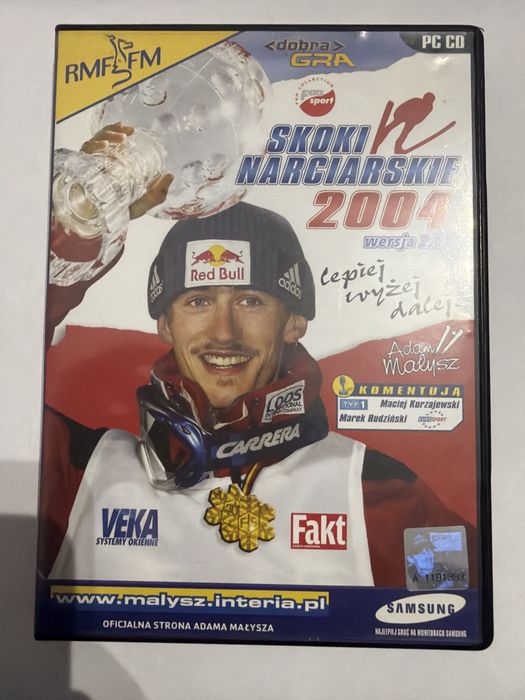 Skoki Narciarskie 2004 PL PC stan idealny komplet