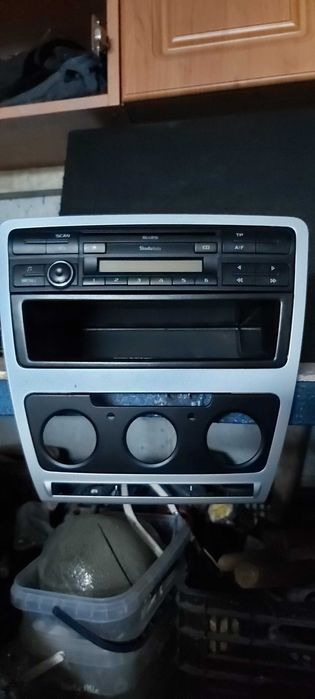 Ramka 2din, radio Skoda Octawia