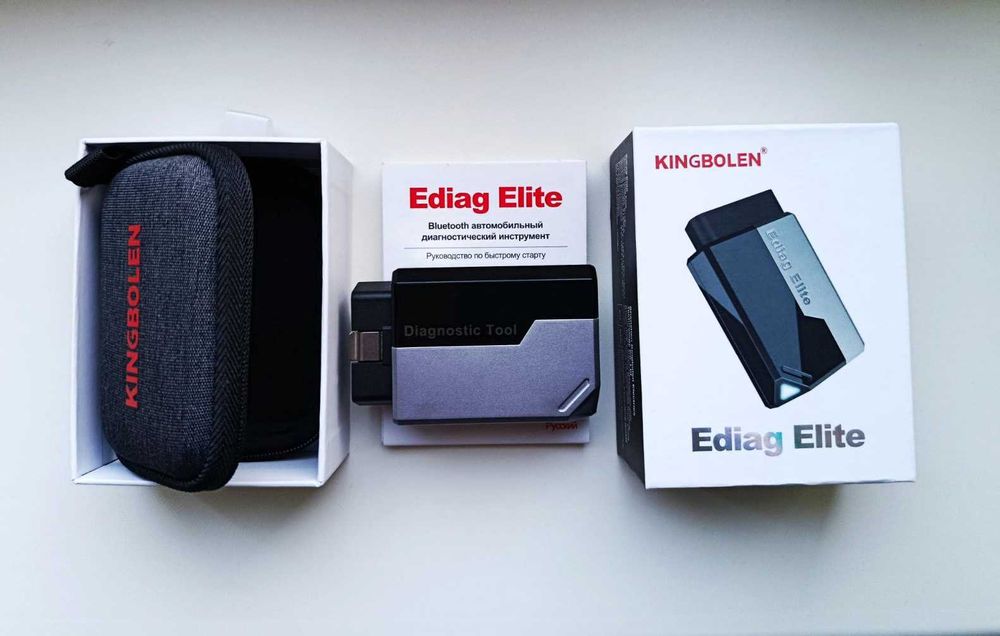 KINGBOLEN Ediag Elite с бесплатным обновлением - шина CAN-FD