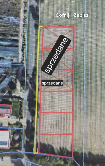 Działki budowlane z warunkami zabudowy