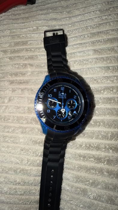 Relógio Ice Watch Chrono Elektrik 53mm Azul – Estilo Desportivo