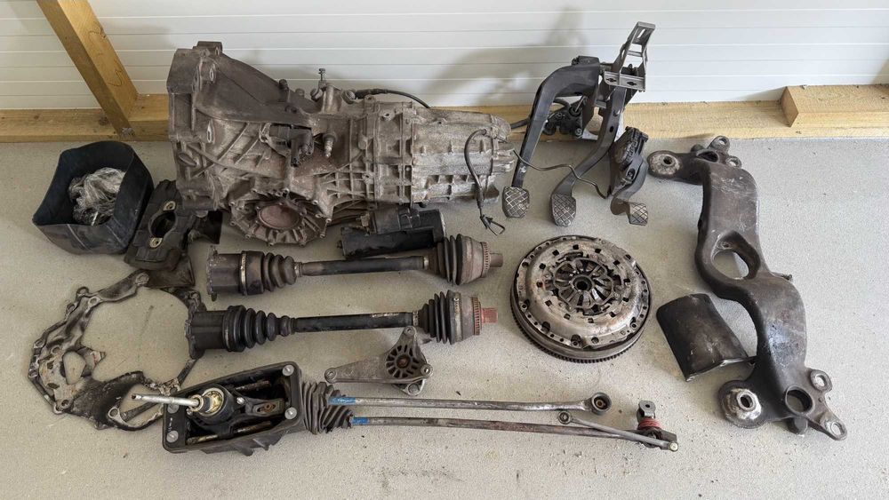 AUDI A4 B6 B7 EXEO TDI przekladka automat na manual 6 biegów SWAP