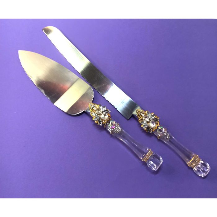 Ексклюзивні столові прилади для торта на весілля, посуд. Пишіть.