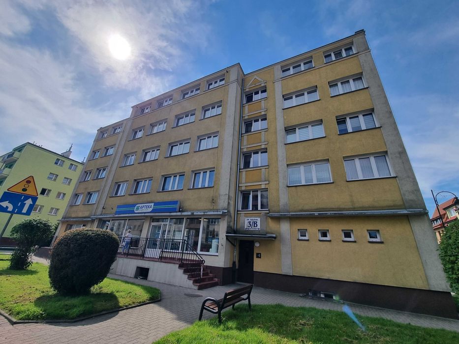 CENTRUM Gryfic 2 pokojowe mieszkanie na 1 piętrze ul. Nadrzeczna