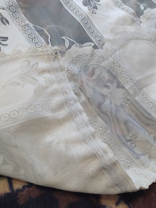 Готовая штора из тюли