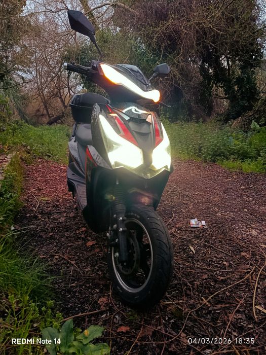 Neovolt Pulse 72V 65km de autonomia, 65km/h velocidade máxima.