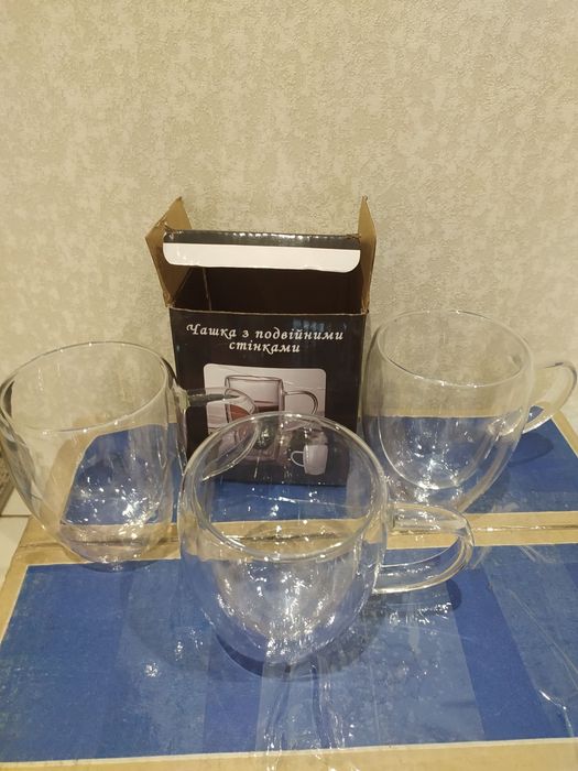 Чашка с двойными стенками