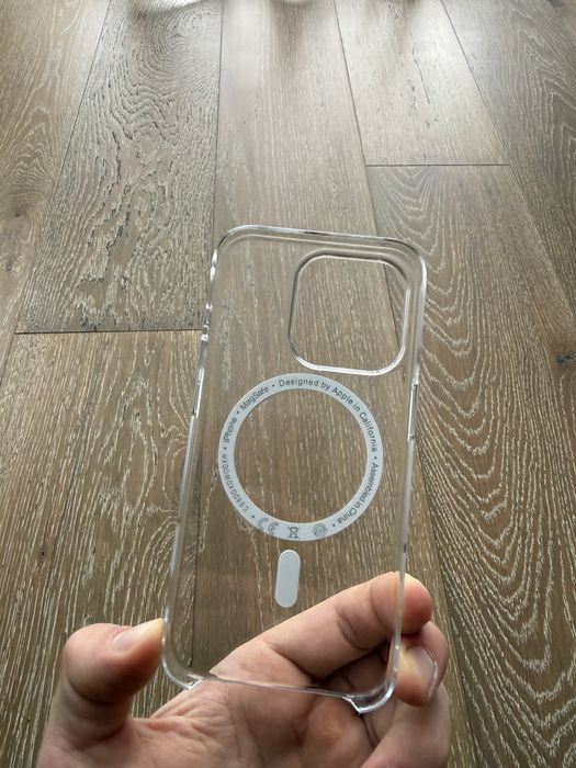 Оригінальний чохол Iphone Clear Case with  MagSafe 15 Pro