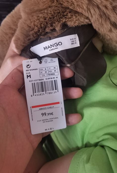 Casaco Mango mulher (NOVO)