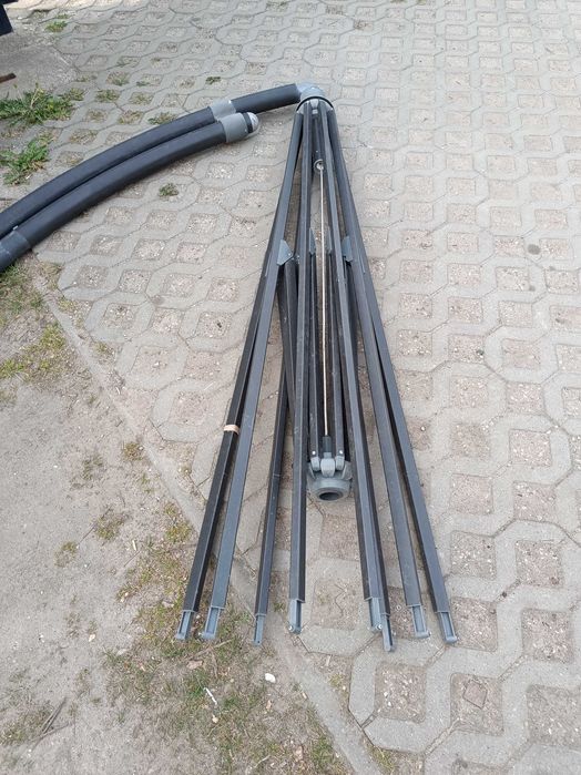 ramię parasola sun garden easy 350 cm parasol konstrukcja