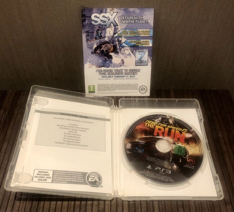 Игра Need for Speed: The Run для PS3 + подарок