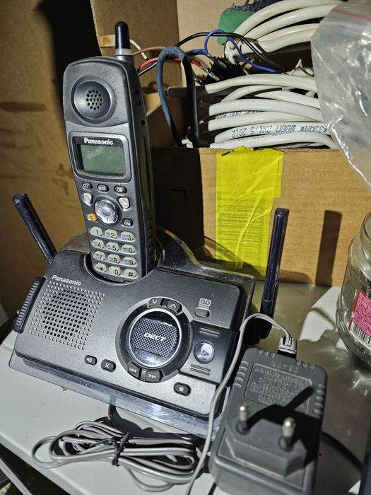 Тнлефон Panasonic радио стационарныф радіо стаціонарний