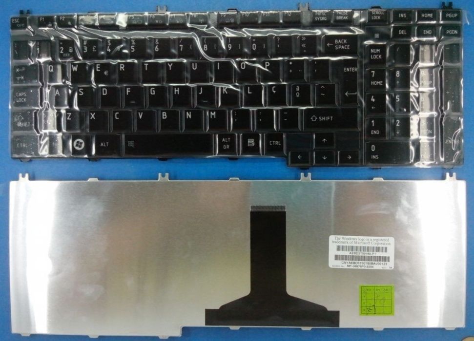 Toshiba Keyboard L350 – A500 – L500 – L550 - P200 – P300 – P500 NEW64730002194562122