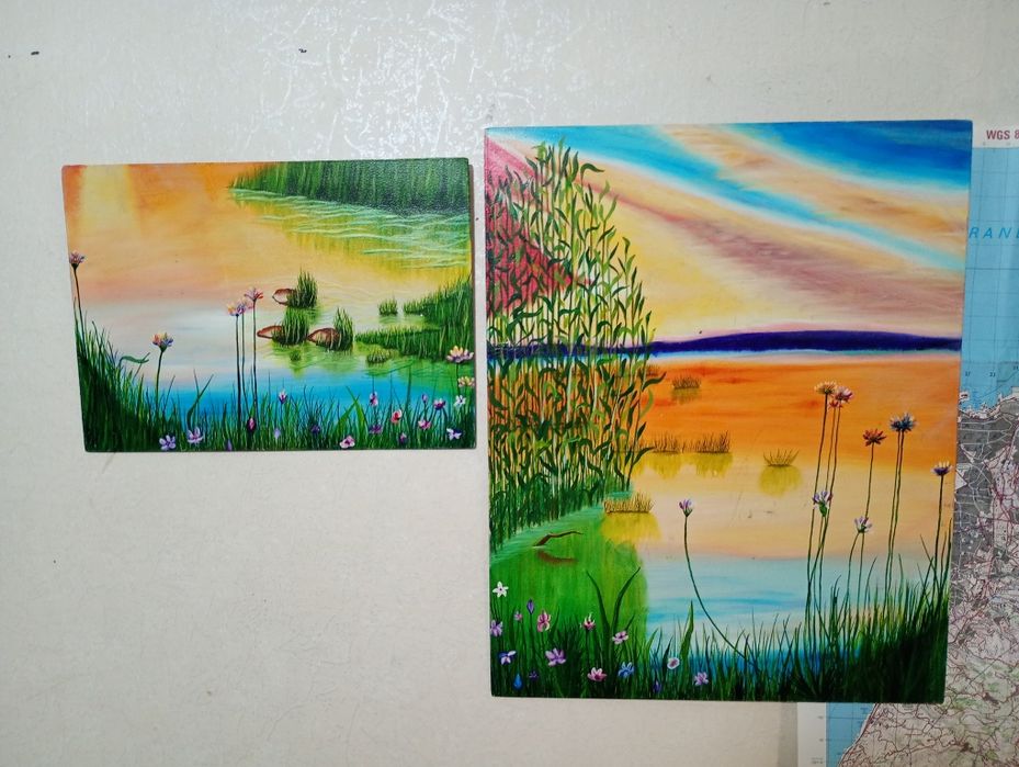 Картини природа  фарбами