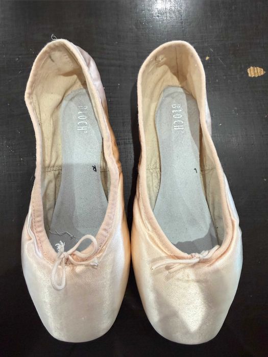 Sapatilhas de pontas de ballet 35.5 - 20 min de uso! - Bloch