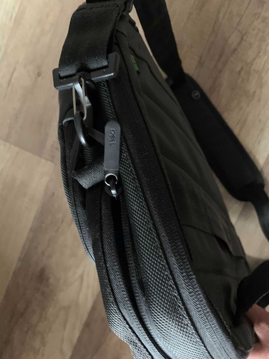 NOWA czarna torba na laptopa dokumenty ecoloop dell 14-16