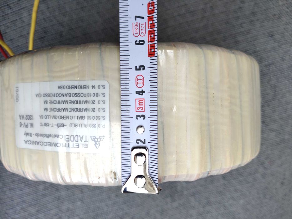 Трансформатор тороидальный elettromeccanica taddei castelfidardo