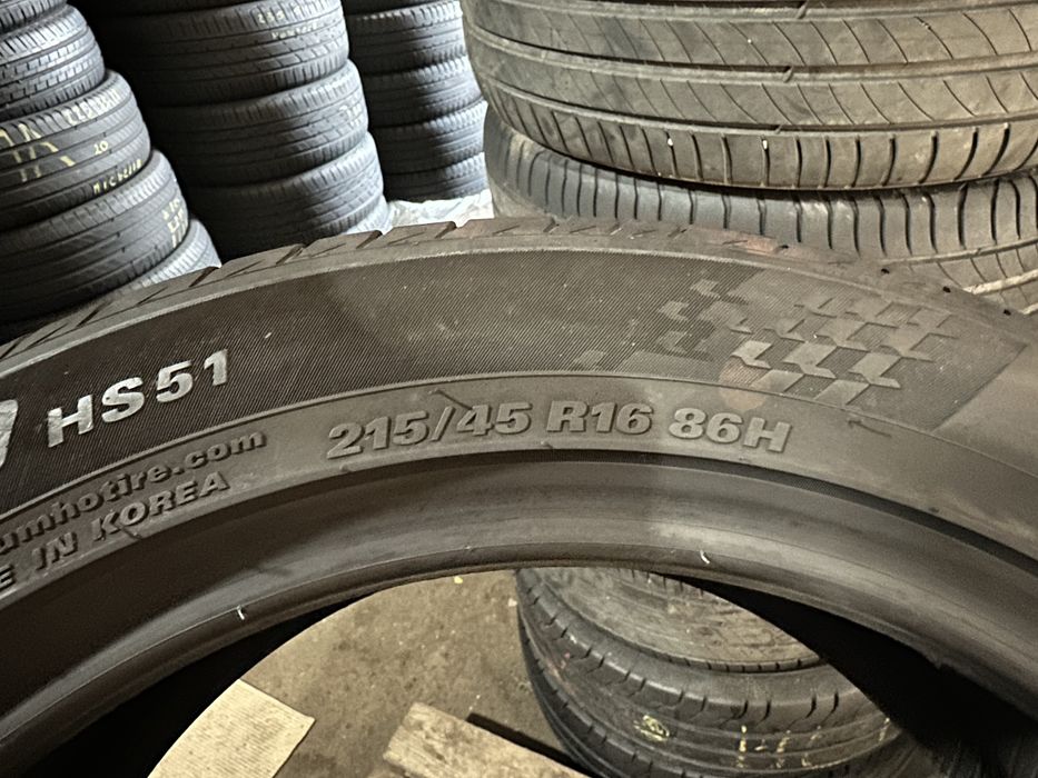215/45 R16 Kumho Ecsta /4шт./комплект/літо/