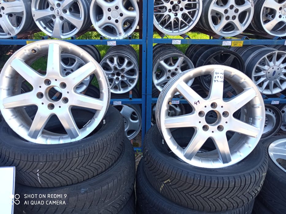 Felgi aluminiowe Mercedes 5x112.  17 cali