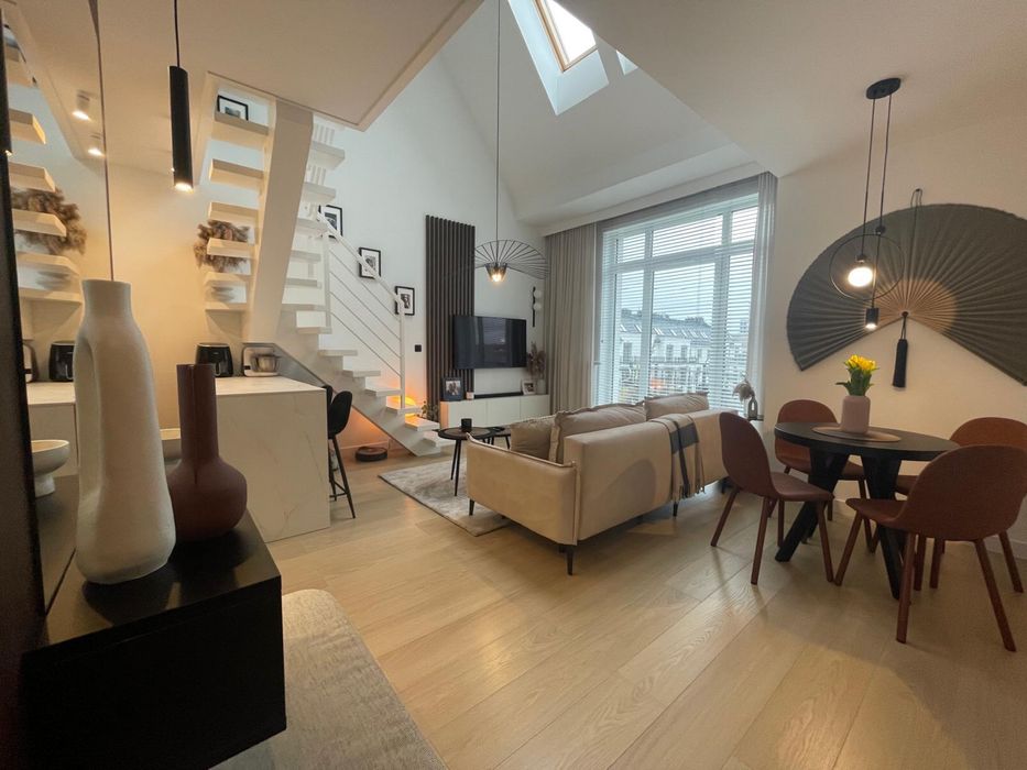 Slupsk Dwupoziomowy apartament 56m² z wanną w sypialni! Wileńska Park, Centrum, Winda, komórka lokatorska w cenie ,Garaż
