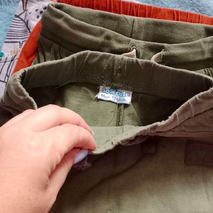 Штани 12-18місяців ( 15 штук), штани 80-86 розмір. Набі