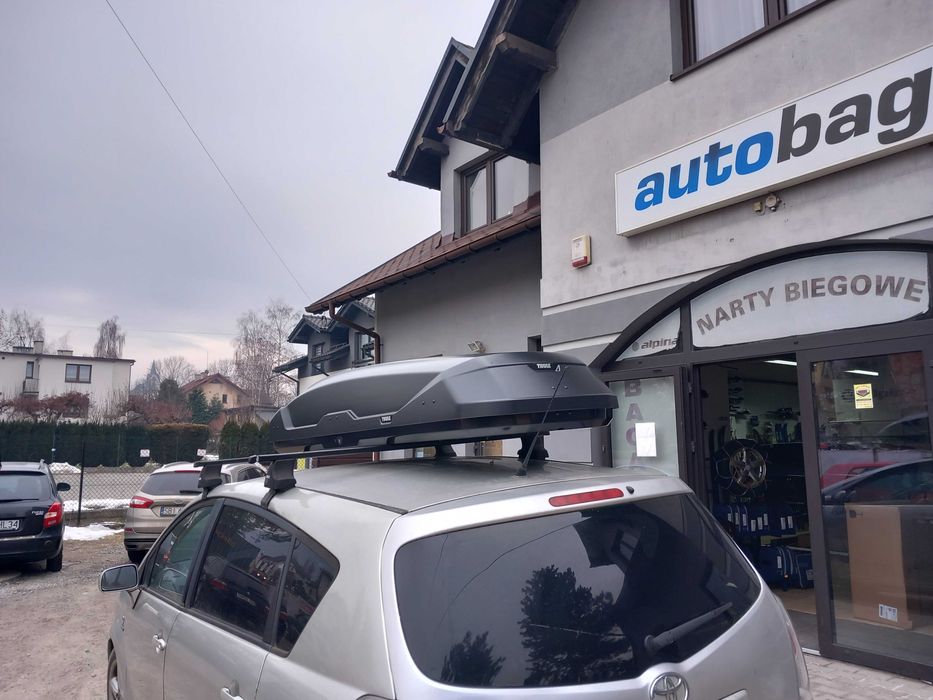 Promocja !Box dachowy Thule Pulse 2 XL, pojemność 500 litrów solidny, czarny mat