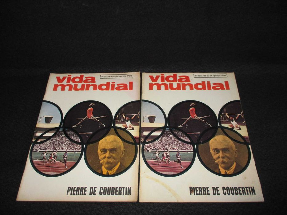 Revistas Vida Mundial Gomes da Costa Picasso Pierre de Coubertin O Século e a República