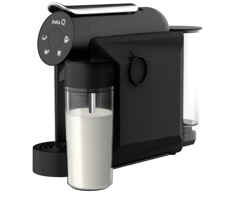 Maquina Café Delta Q Mini MilkQool P com Garantiareta