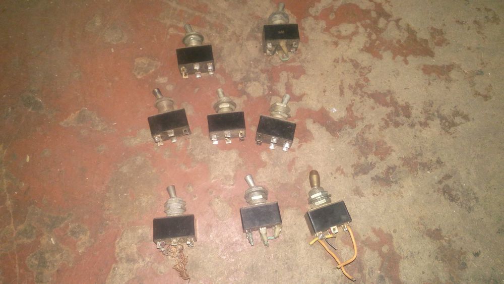 Тумблера СССР (переключатели) ссср ТП 1-2,К 23, МТ-3, ТВ 2-1, К-17