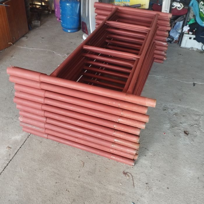 Rusztowanie warszawskie z grubej rurki