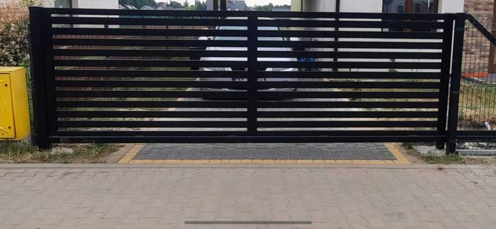 Brama przesuwna- KOMPLET- PROMOCJA H-1,5 L-5m