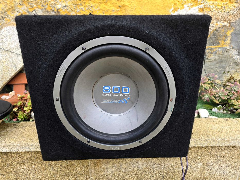 Amplificador,subwoofer e colunas