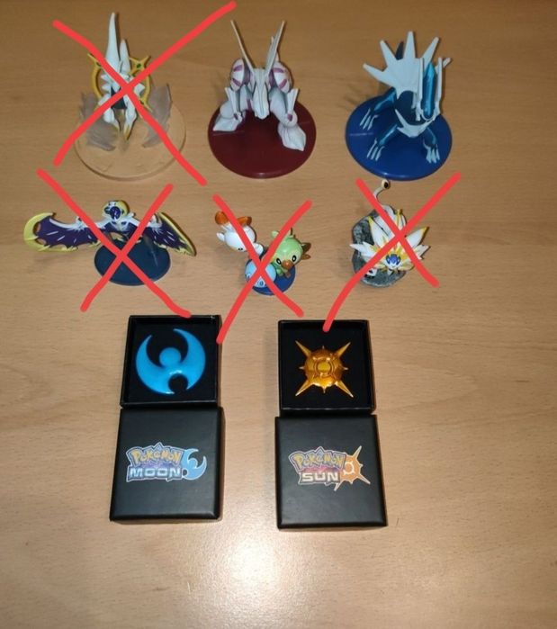 Pokemon Figurki Ultra Sun Moon Sword Shield Diamon Pearl