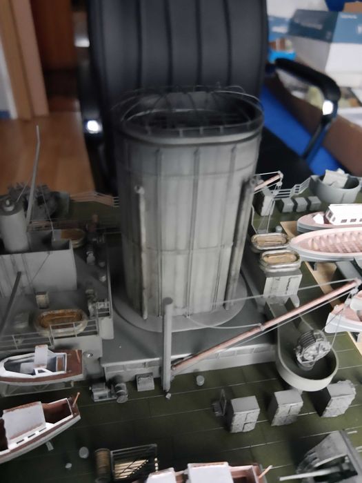 model okretu wojennego hms hood 1/200