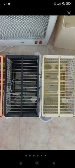 Gaiola C2 com muitos  acessórios