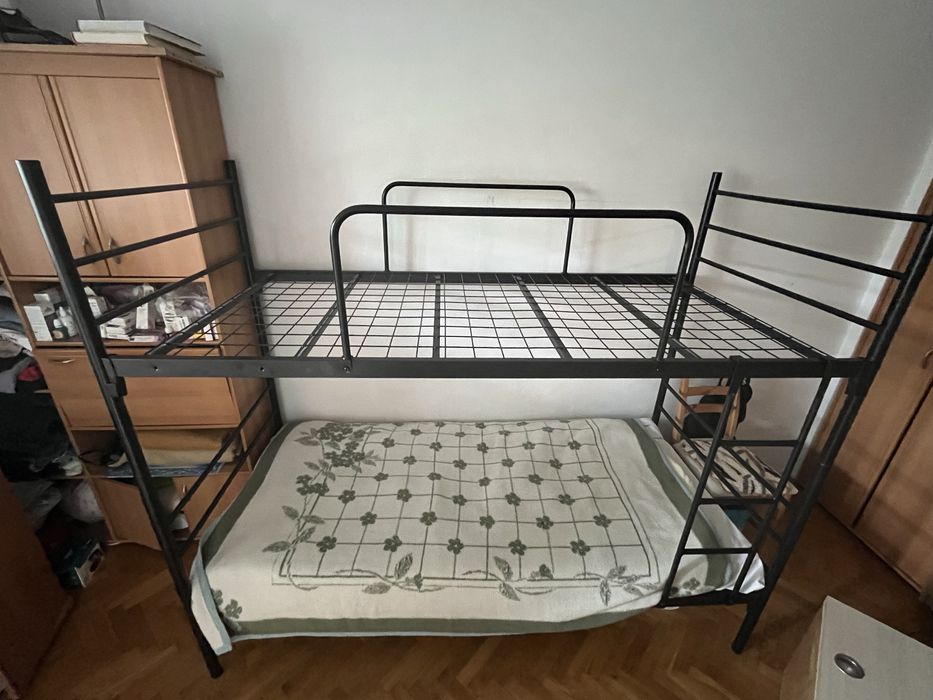 Łóżko piętrowe + materac