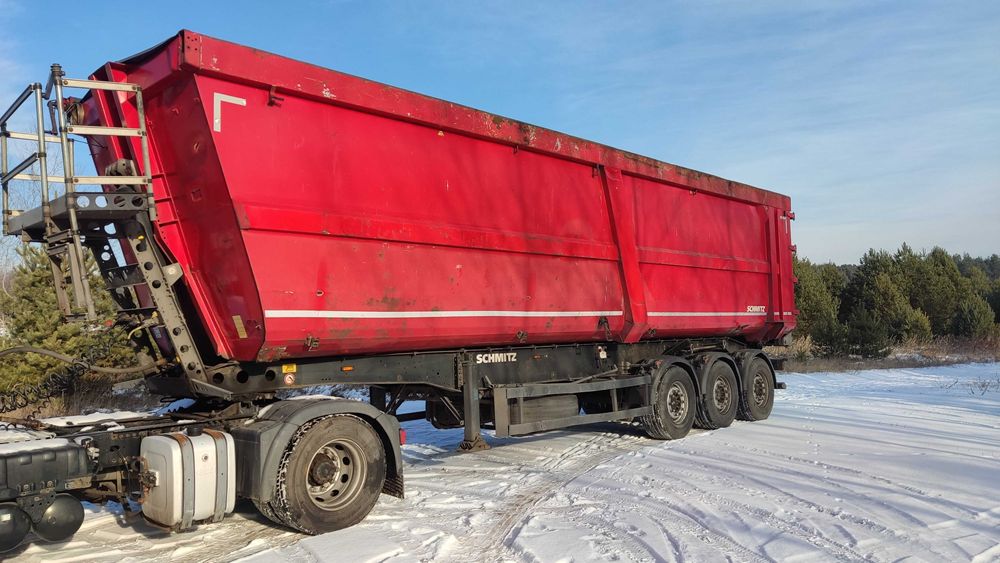 Naczepa wywrotka do złomu