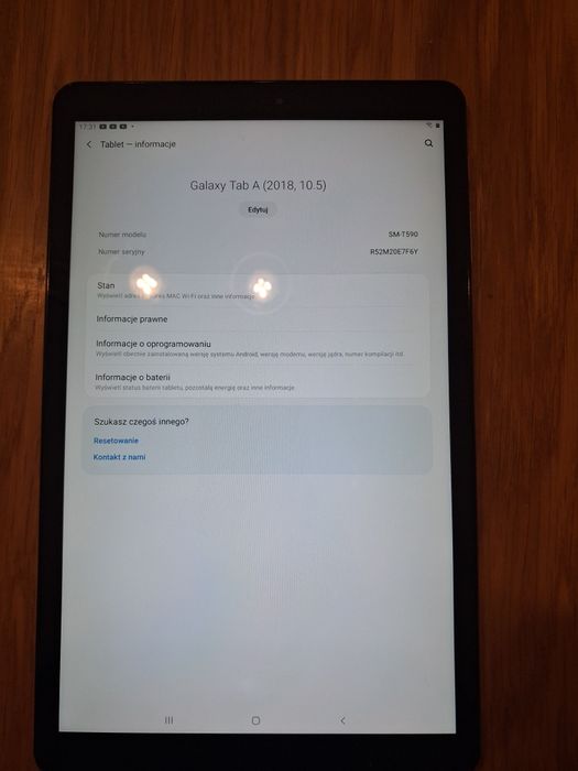 Tablet Samsung tab A 10.5
