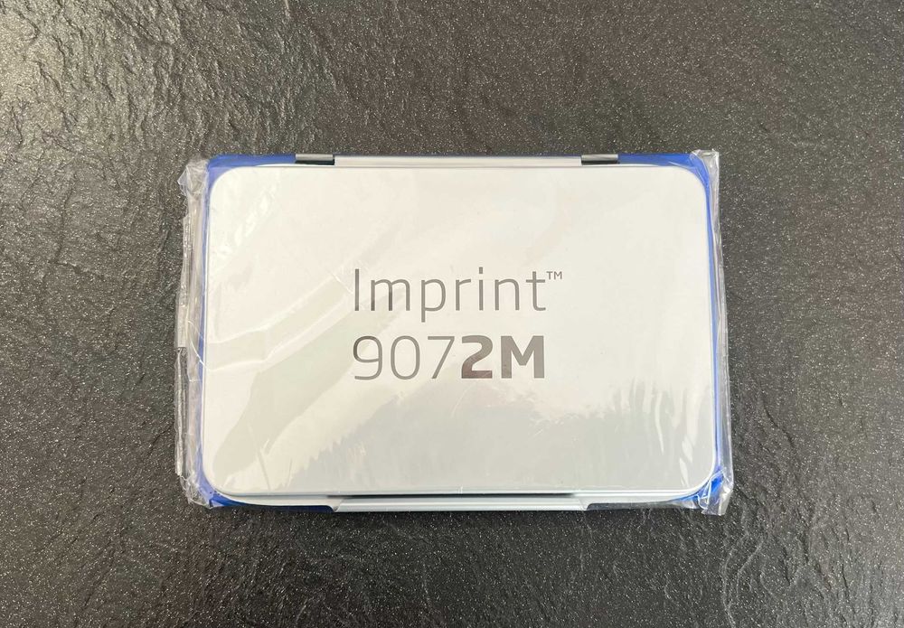 Imprint poduszka do stempli pieczątek 9072M niebieska