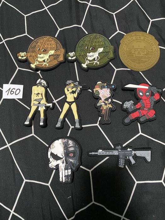 Патчі брелоки відкривачки пвх для військових